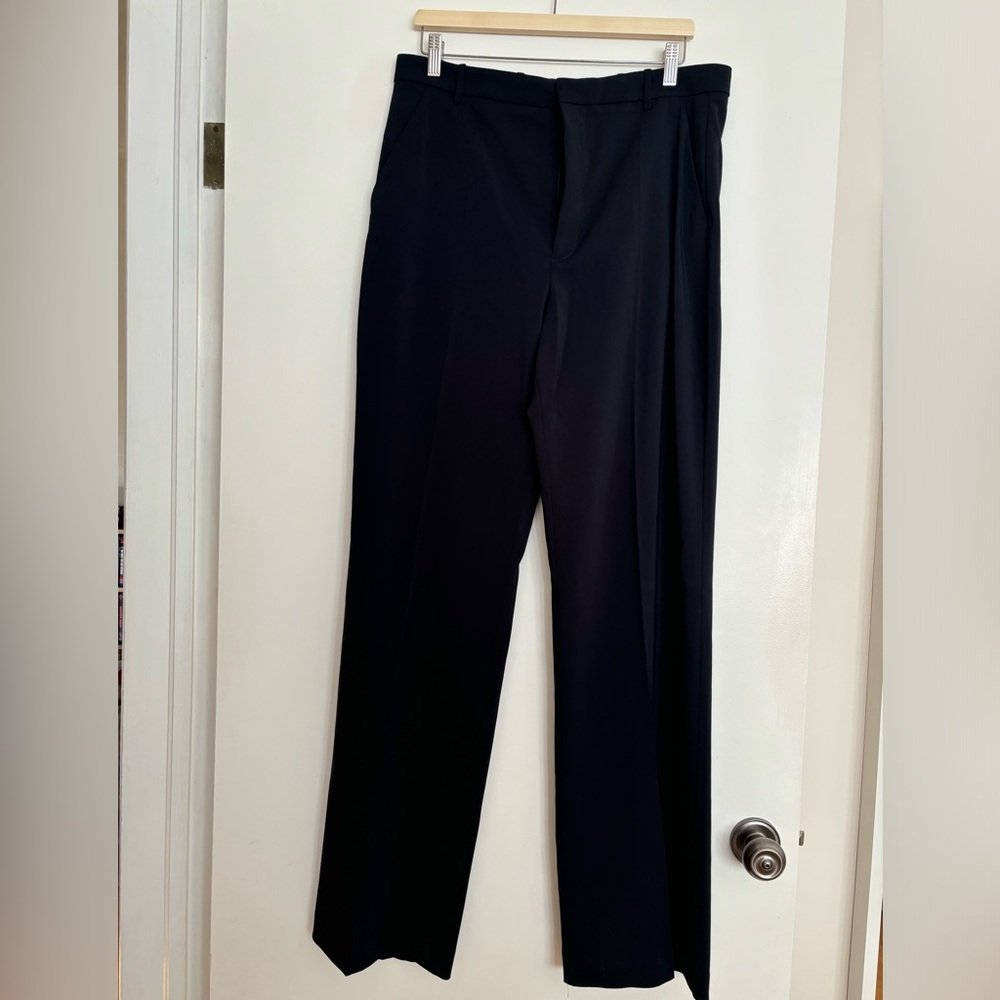 Mango Navy Blue Dress Pants